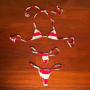 Wicked Weasel Sailor Stripe Bikini